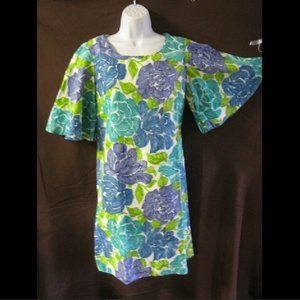 50's DARINA Hawaiian Aloha Dress Size XS